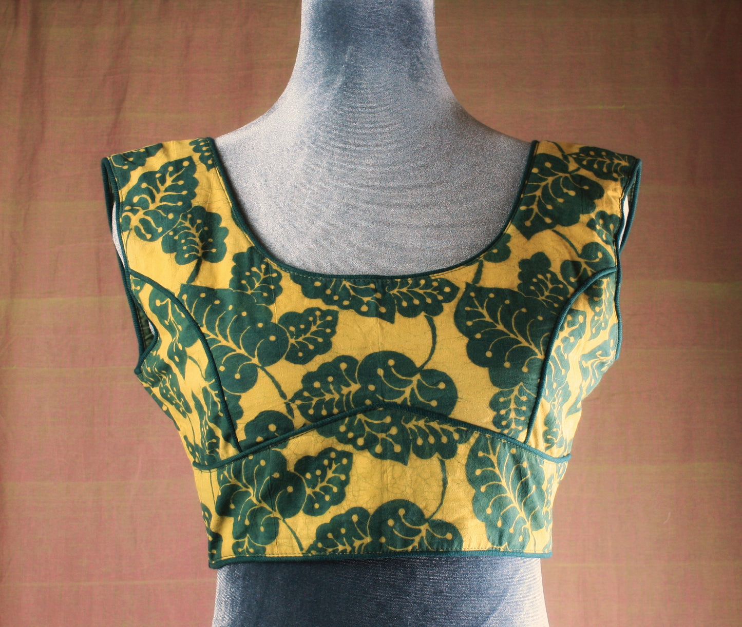 Bagru Hand block print Sleeveless Blouse