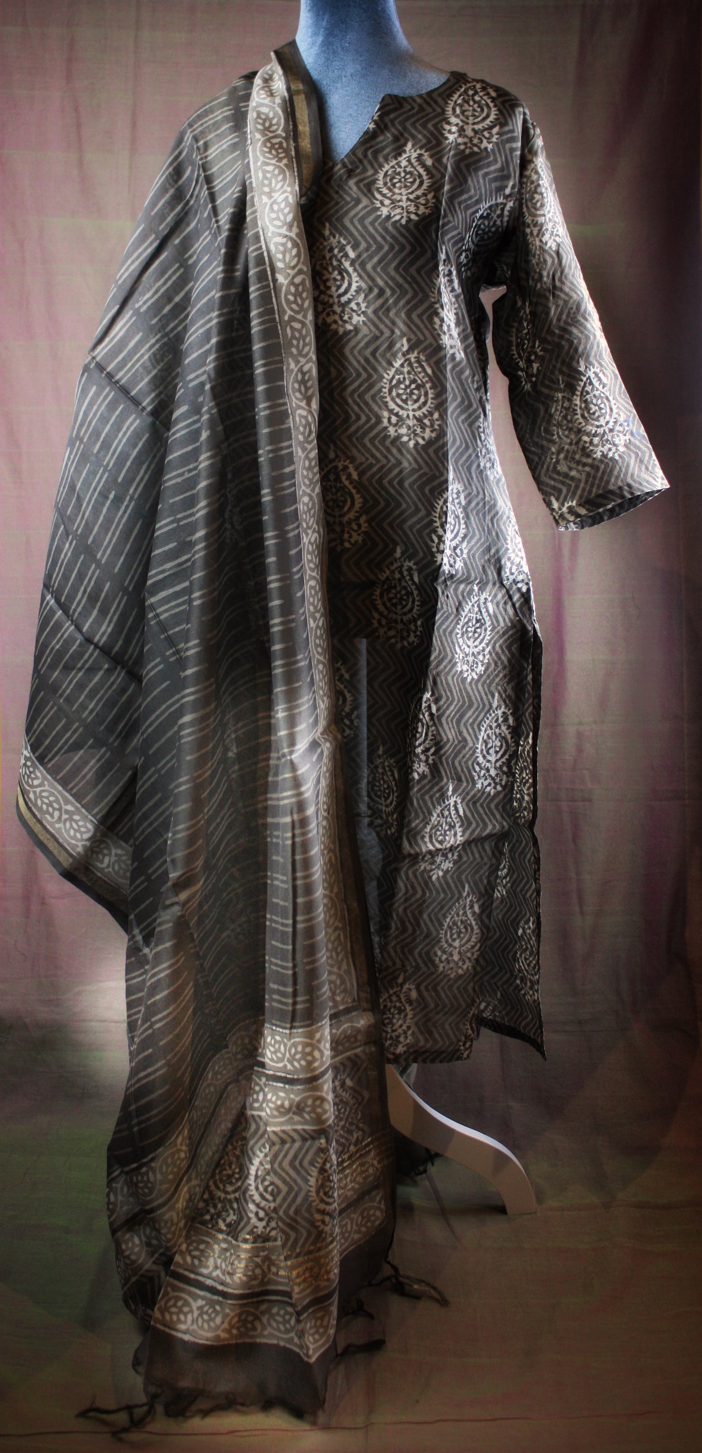 Bagru/ Dabu Hand block print Kurta Set