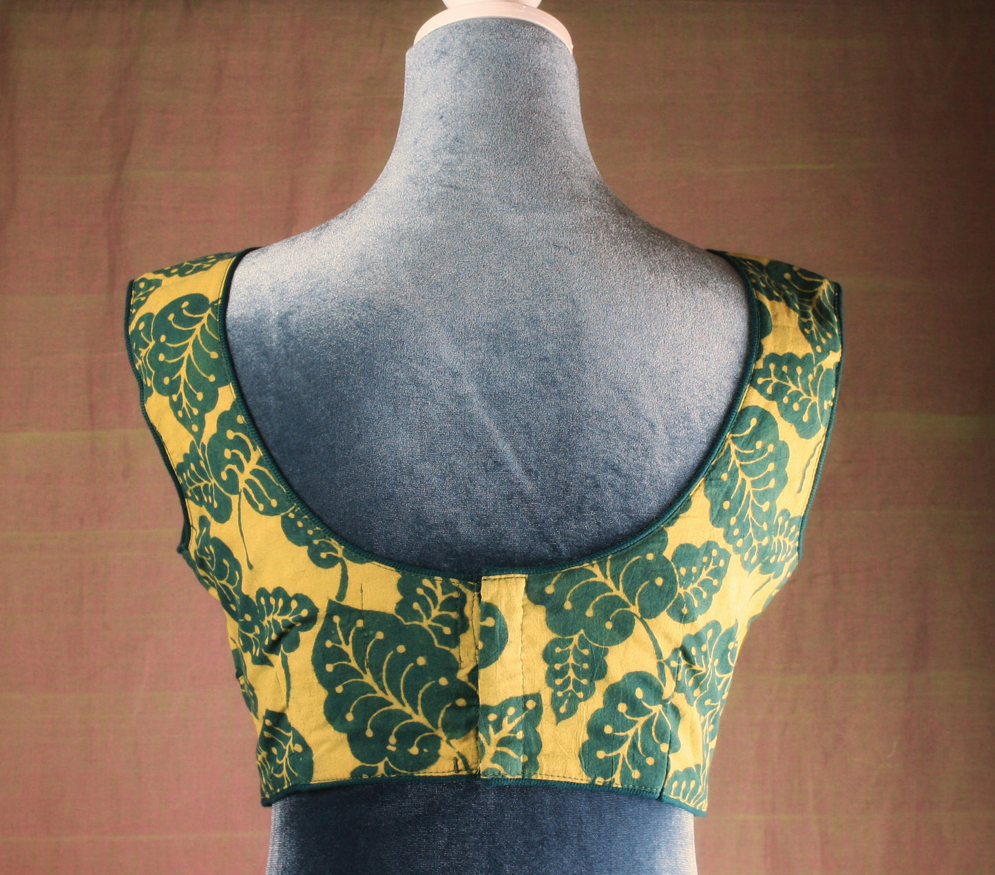 Bagru Hand block print Sleeveless Blouse