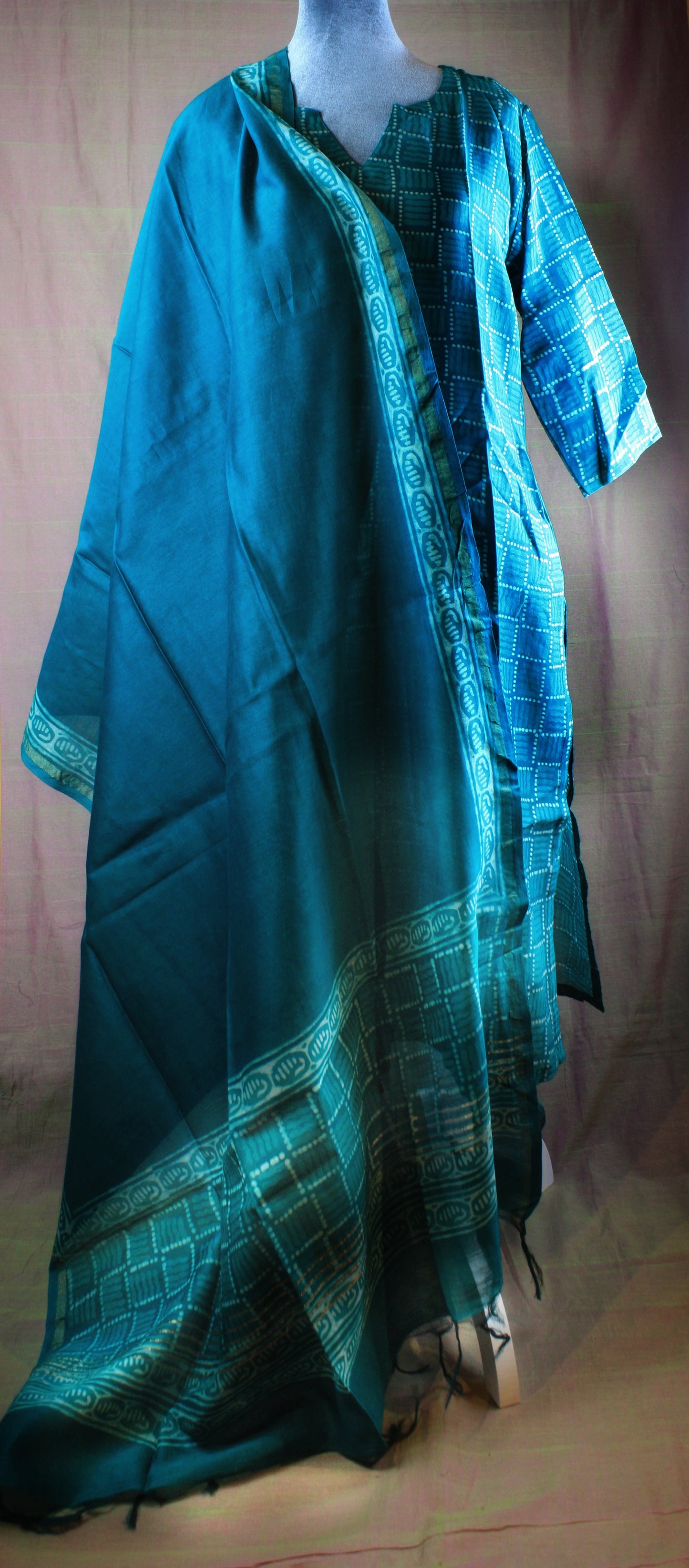 Bagru/ Dabu Hand block print Kurta Set