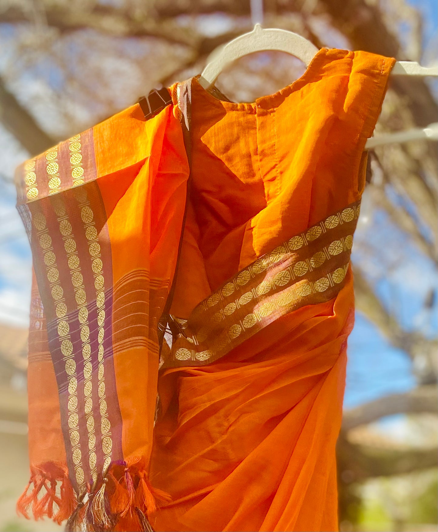 Girl's Readymade Saree