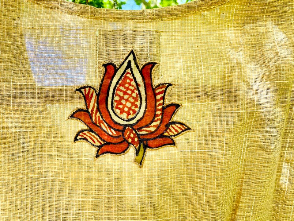 Hand Painted Kalamkari Crop top