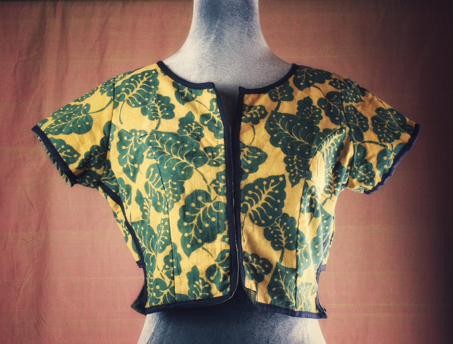 Bagru/ Dabu Hand block print Crop Top