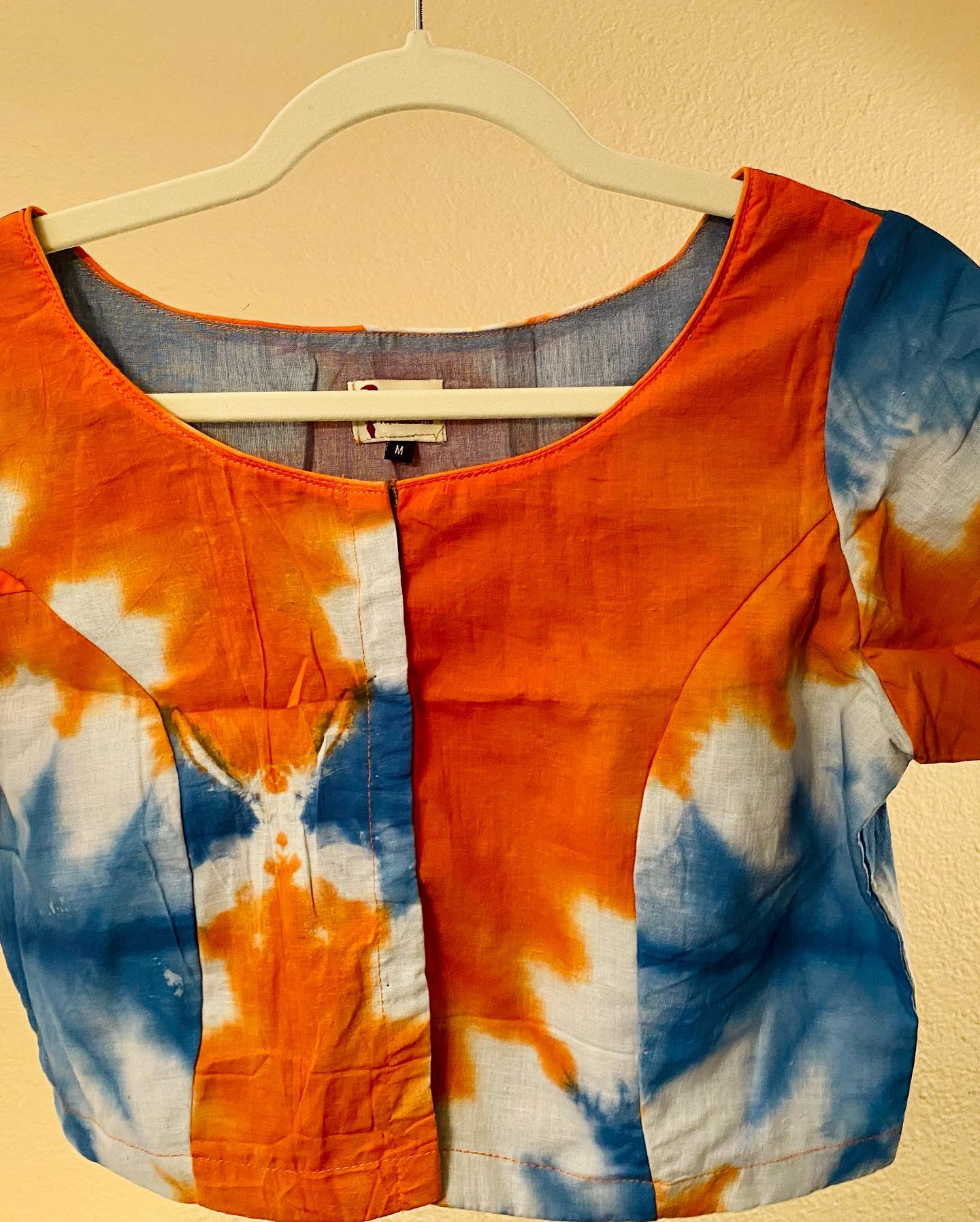 Shibori Cotton Blouse