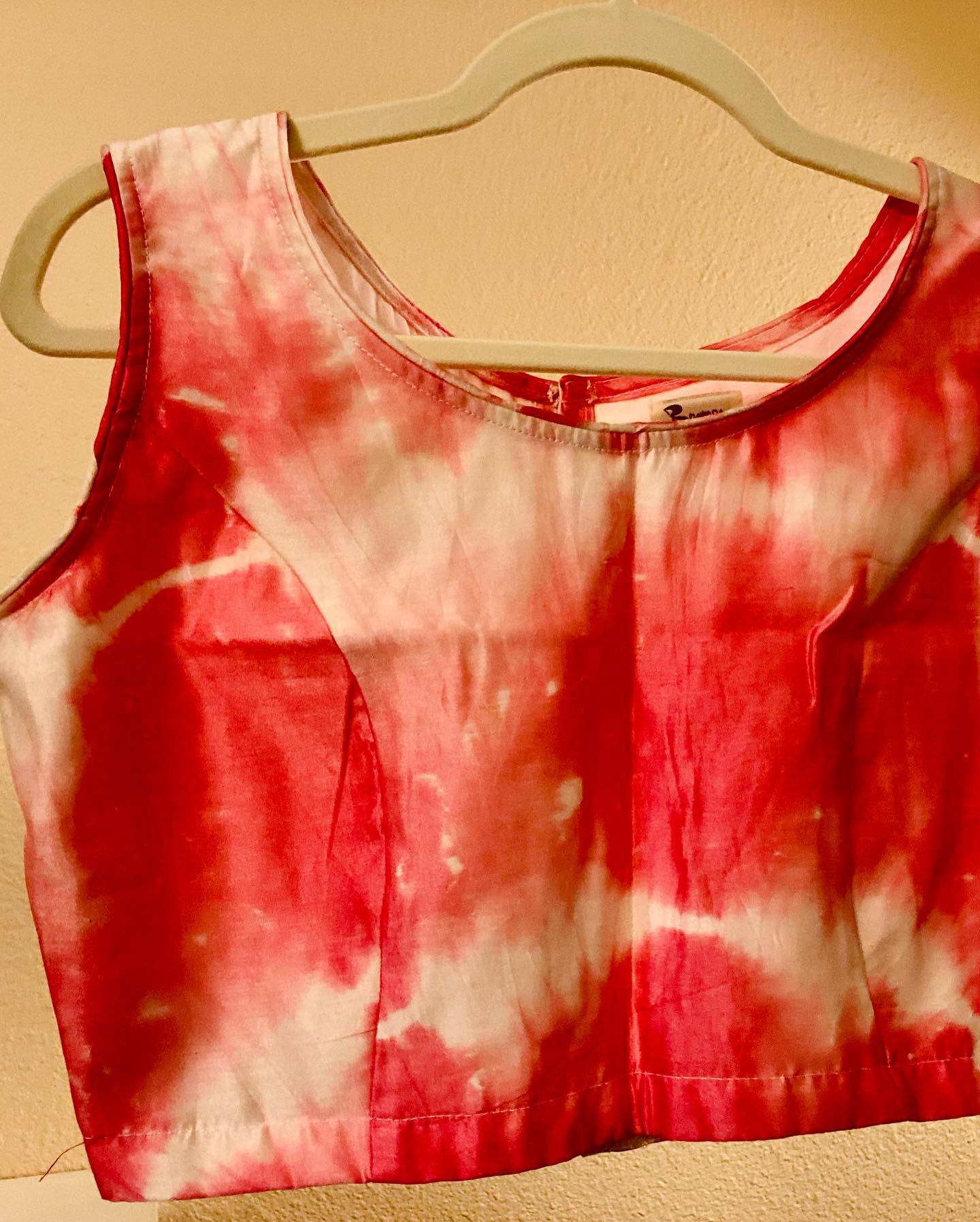 Shibori Sleeveless Blouse