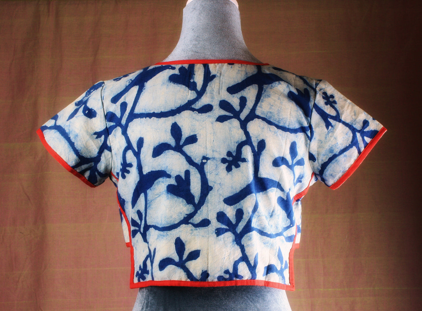 Bagru/ Dabu Hand block print Crop Top