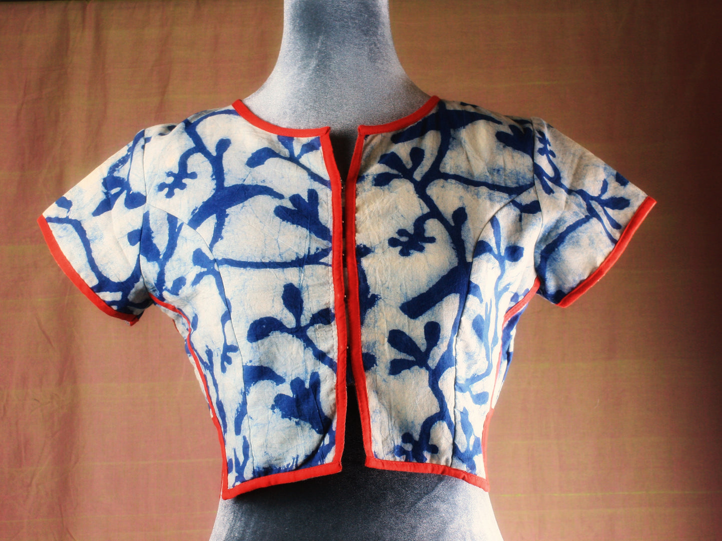 Bagru/ Dabu Hand block print Crop Top