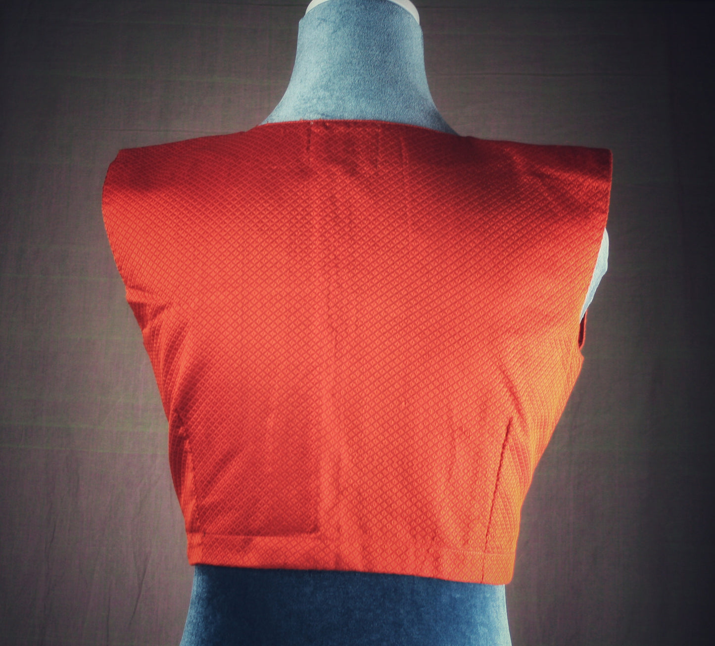 Khun Handloom Plain Sleeveless Blouse