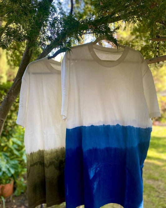 Handcrafted Ombre dye T-shirt