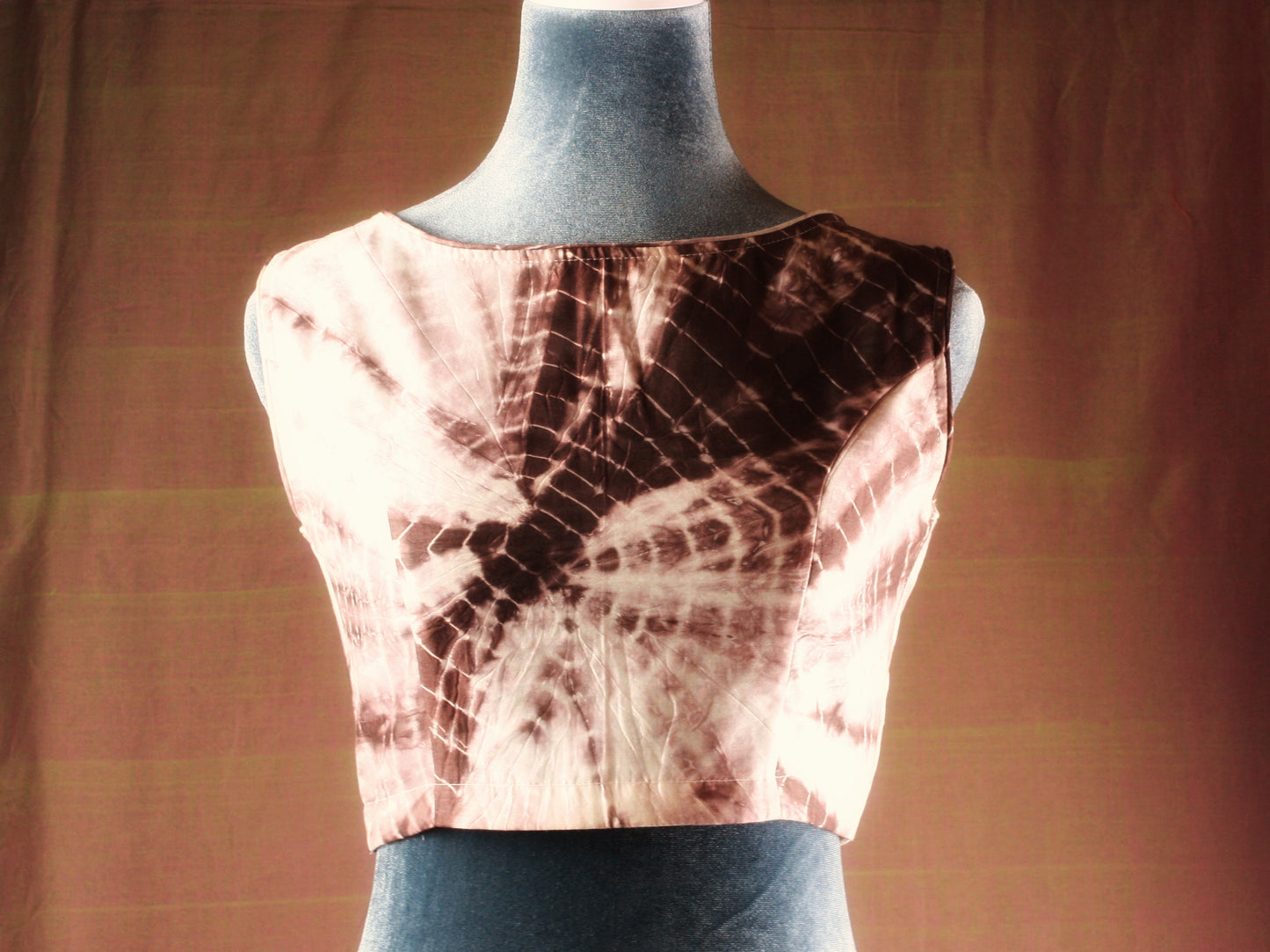 Shibori Sleeveless Blouse