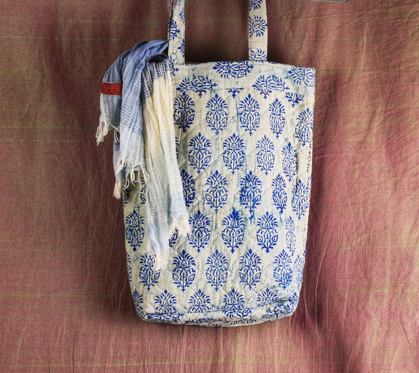 Sanganeri Hand block print Bag