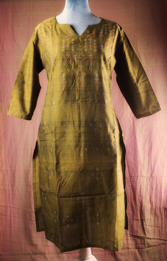 Tangaliya Handloom Kurta