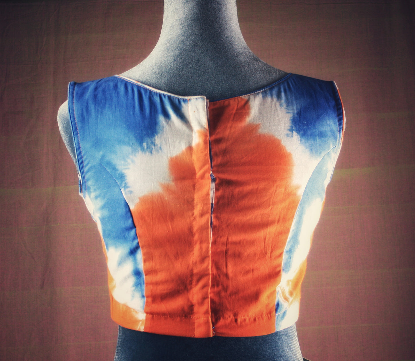 Shibori Cotton Blouse