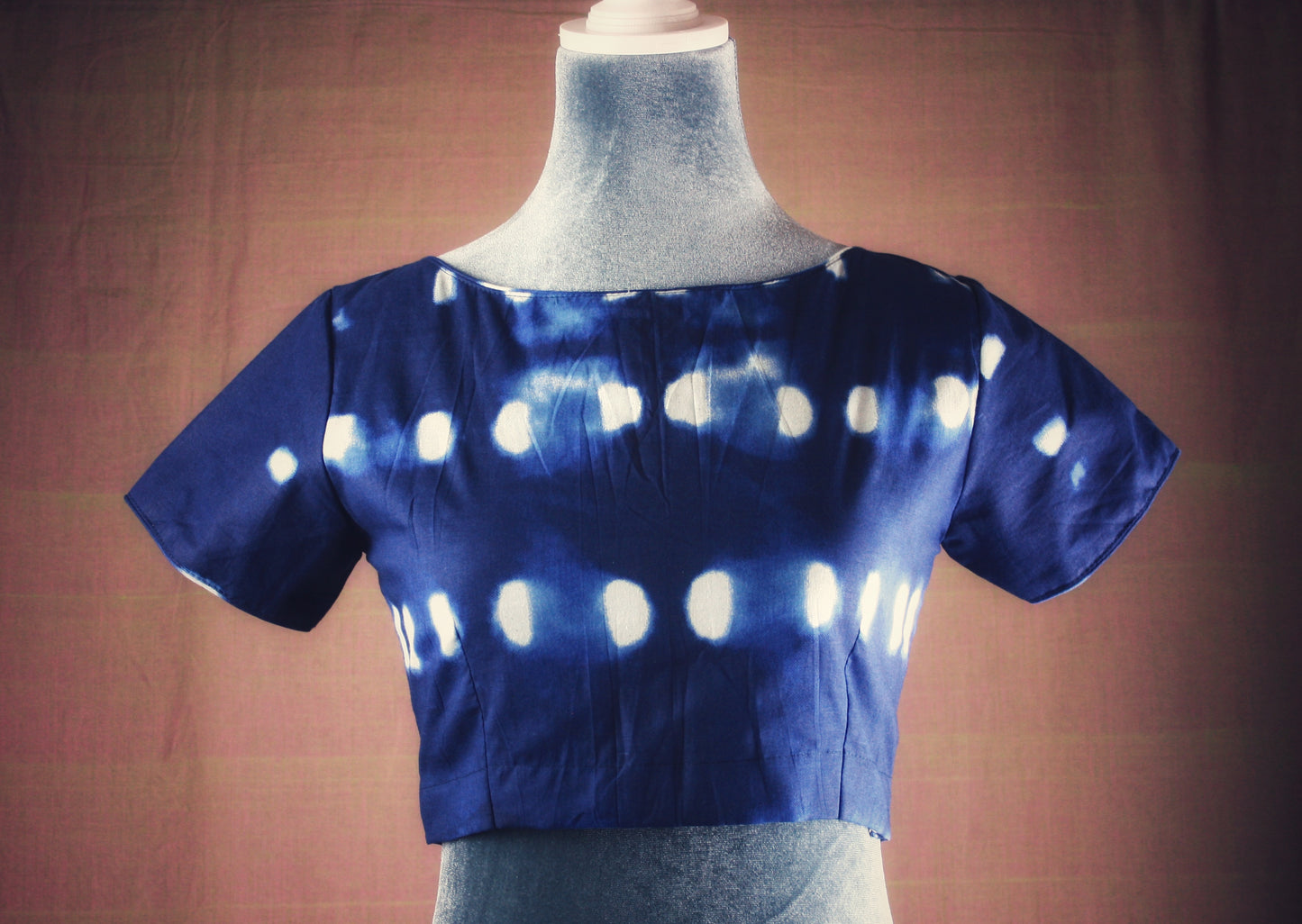 Shibori Cotton Blouse