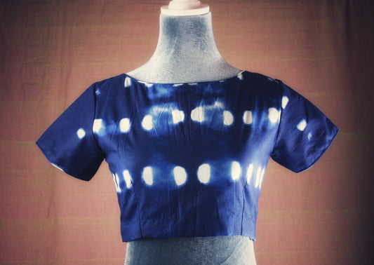 Shibori Cotton Blouse