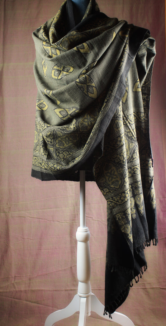 Ajrakh Organic Cotton Shawl