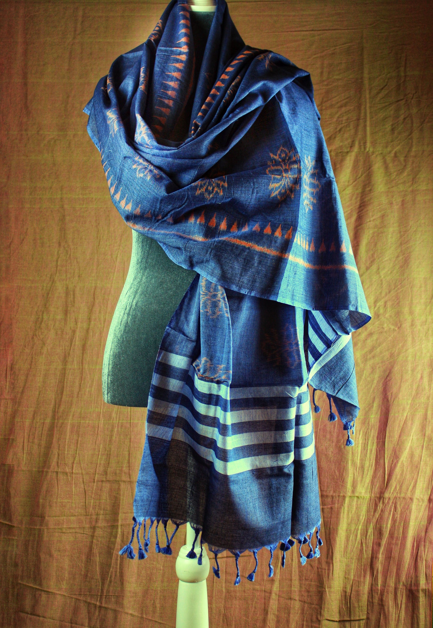 Ikat Handloom Dupatta