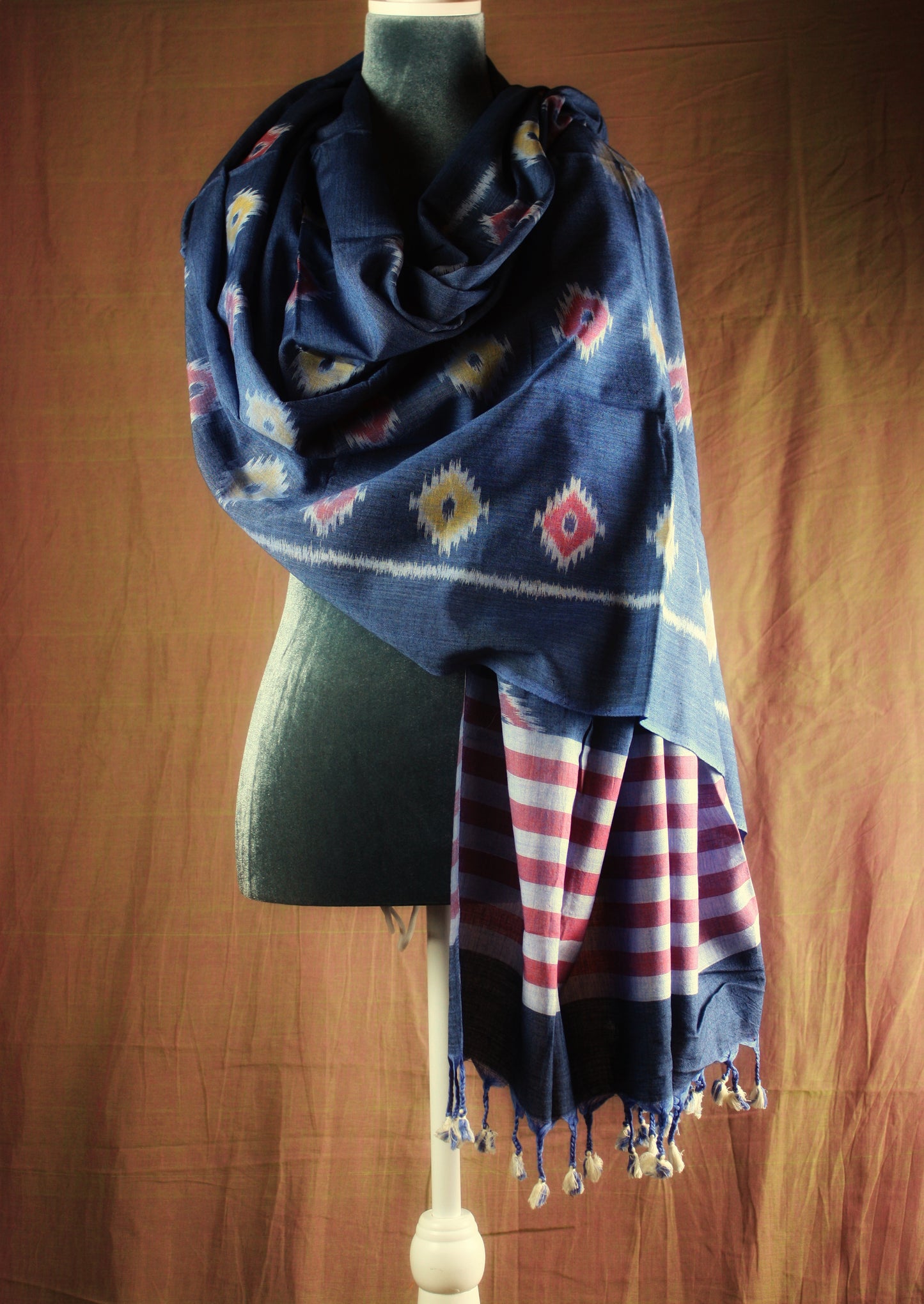 Ikat Handloom Dupatta