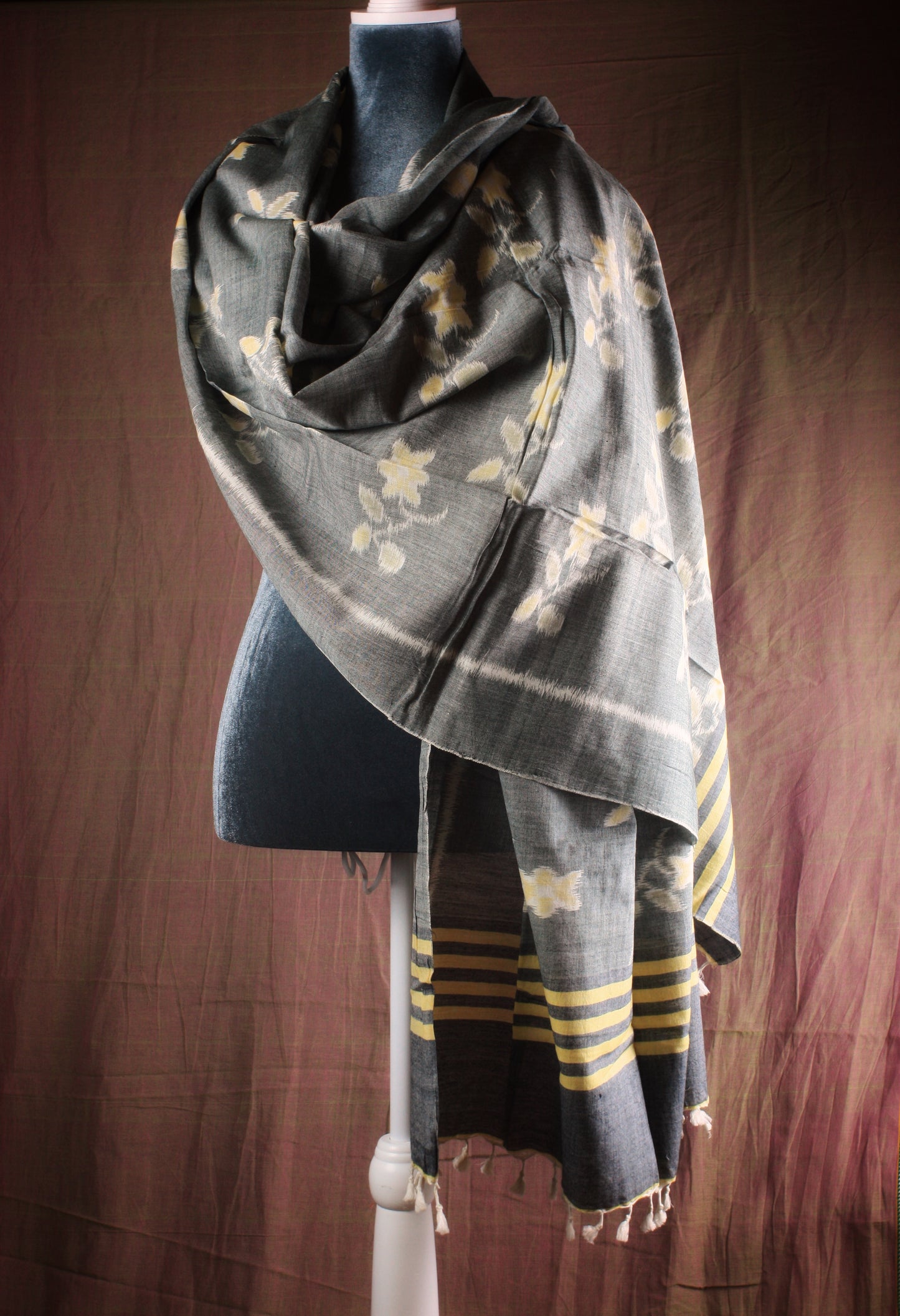 Ikat Handloom Dupatta